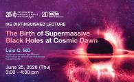 IAS Distinguished Lecture - The Birth of Supermassive Black Holes at Cosmic Dawn